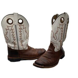 Smoky Mountain Boots Youth Jesse Brown Waxed Sz 3.5 Youth